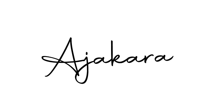Make a beautiful signature design for name Ajakara. Use this online signature maker to create a handwritten signature for free. Ajakara signature style 10 images and pictures png