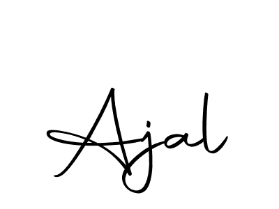 How to make Ajal name signature. Use Autography-DOLnW style for creating short signs online. This is the latest handwritten sign. Ajal signature style 10 images and pictures png