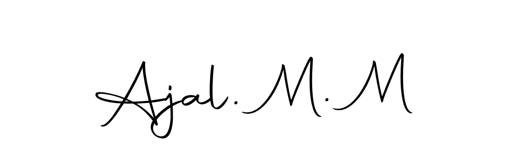 Best and Professional Signature Style for Ajal. M. M. Autography-DOLnW Best Signature Style Collection. Ajal. M. M signature style 10 images and pictures png