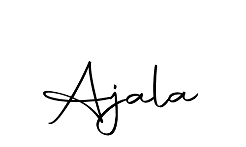 Make a beautiful signature design for name Ajala. Use this online signature maker to create a handwritten signature for free. Ajala signature style 10 images and pictures png