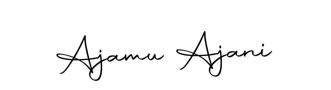 Also You can easily find your signature by using the search form. We will create Ajamu Ajani name handwritten signature images for you free of cost using Autography-DOLnW sign style. Ajamu Ajani signature style 10 images and pictures png