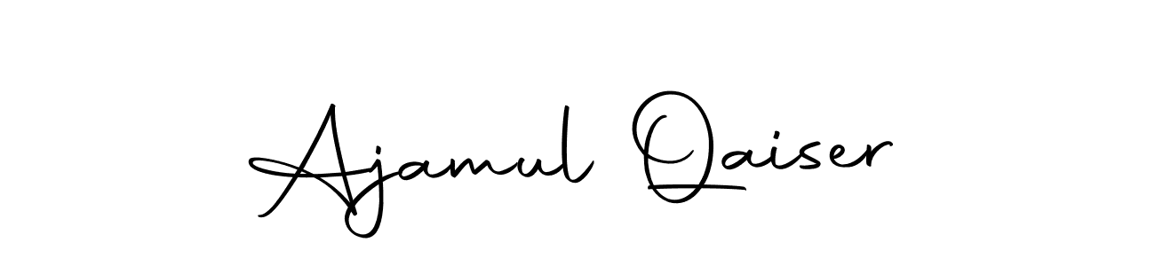 How to make Ajamul Qaiser signature? Autography-DOLnW is a professional autograph style. Create handwritten signature for Ajamul Qaiser name. Ajamul Qaiser signature style 10 images and pictures png