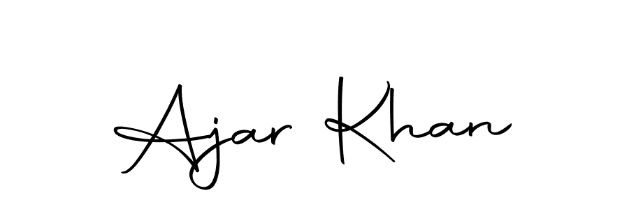 You can use this online signature creator to create a handwritten signature for the name Ajar Khan. This is the best online autograph maker. Ajar Khan signature style 10 images and pictures png