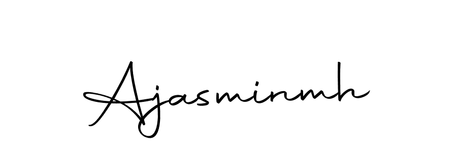 if you are searching for the best signature style for your name Ajasminmh. so please give up your signature search. here we have designed multiple signature styles  using Autography-DOLnW. Ajasminmh signature style 10 images and pictures png