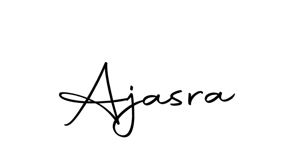 if you are searching for the best signature style for your name Ajasra. so please give up your signature search. here we have designed multiple signature styles  using Autography-DOLnW. Ajasra signature style 10 images and pictures png