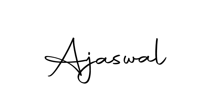 You should practise on your own different ways (Autography-DOLnW) to write your name (Ajaswal) in signature. don't let someone else do it for you. Ajaswal signature style 10 images and pictures png