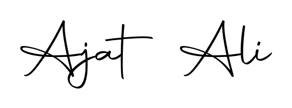 How to Draw Ajat Ali signature style? Autography-DOLnW is a latest design signature styles for name Ajat Ali. Ajat Ali signature style 10 images and pictures png