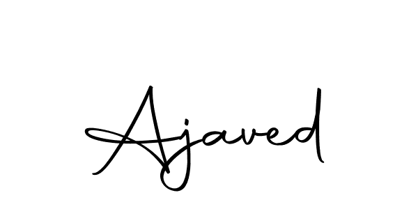 Make a beautiful signature design for name Ajaved. With this signature (Autography-DOLnW) style, you can create a handwritten signature for free. Ajaved signature style 10 images and pictures png