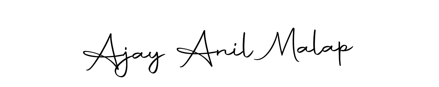 Once you've used our free online signature maker to create your best signature Autography-DOLnW style, it's time to enjoy all of the benefits that Ajay Anil Malap name signing documents. Ajay Anil Malap signature style 10 images and pictures png