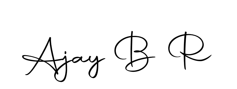 You should practise on your own different ways (Autography-DOLnW) to write your name (Ajay B R) in signature. don't let someone else do it for you. Ajay B R signature style 10 images and pictures png