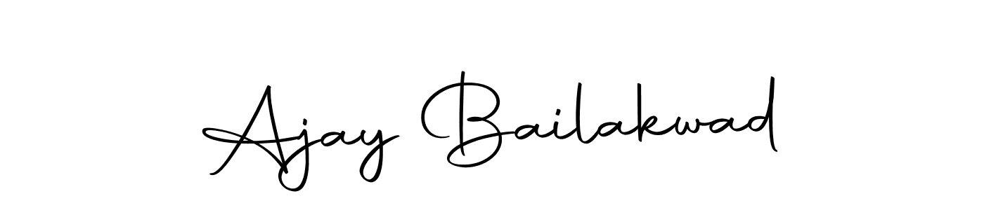 How to make Ajay Bailakwad signature? Autography-DOLnW is a professional autograph style. Create handwritten signature for Ajay Bailakwad name. Ajay Bailakwad signature style 10 images and pictures png