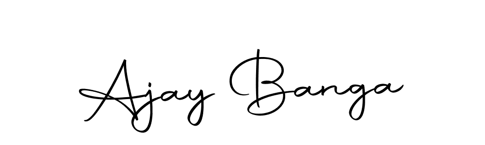 Use a signature maker to create a handwritten signature online. With this signature software, you can design (Autography-DOLnW) your own signature for name Ajay Banga. Ajay Banga signature style 10 images and pictures png