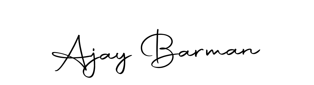 Ajay Barman stylish signature style. Best Handwritten Sign (Autography-DOLnW) for my name. Handwritten Signature Collection Ideas for my name Ajay Barman. Ajay Barman signature style 10 images and pictures png