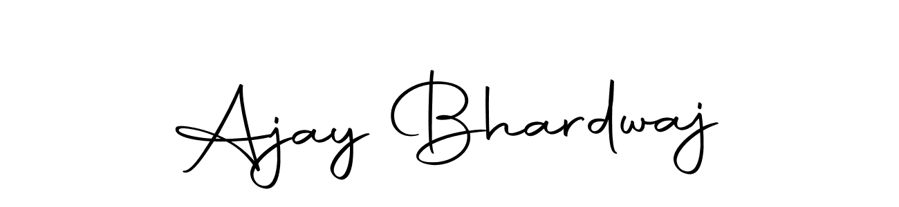 Design your own signature with our free online signature maker. With this signature software, you can create a handwritten (Autography-DOLnW) signature for name Ajay Bhardwaj. Ajay Bhardwaj signature style 10 images and pictures png