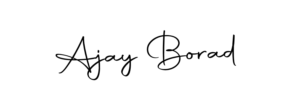 Make a beautiful signature design for name Ajay Borad. Use this online signature maker to create a handwritten signature for free. Ajay Borad signature style 10 images and pictures png