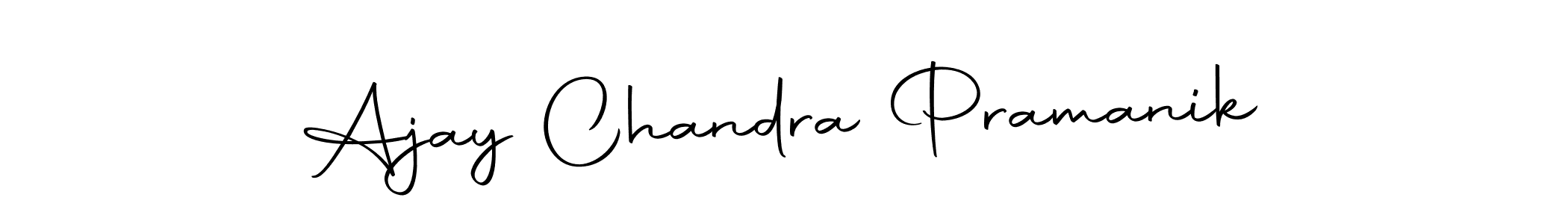 How to make Ajay Chandra Pramanik signature? Autography-DOLnW is a professional autograph style. Create handwritten signature for Ajay Chandra Pramanik name. Ajay Chandra Pramanik signature style 10 images and pictures png