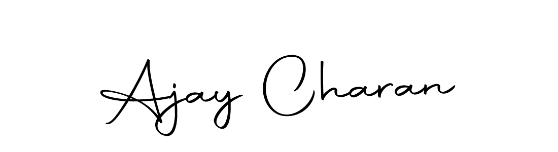 Ajay Charan stylish signature style. Best Handwritten Sign (Autography-DOLnW) for my name. Handwritten Signature Collection Ideas for my name Ajay Charan. Ajay Charan signature style 10 images and pictures png