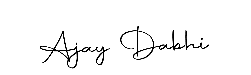 You should practise on your own different ways (Autography-DOLnW) to write your name (Ajay Dabhi) in signature. don't let someone else do it for you. Ajay Dabhi signature style 10 images and pictures png