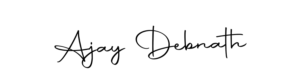 Make a beautiful signature design for name Ajay Debnath. With this signature (Autography-DOLnW) style, you can create a handwritten signature for free. Ajay Debnath signature style 10 images and pictures png