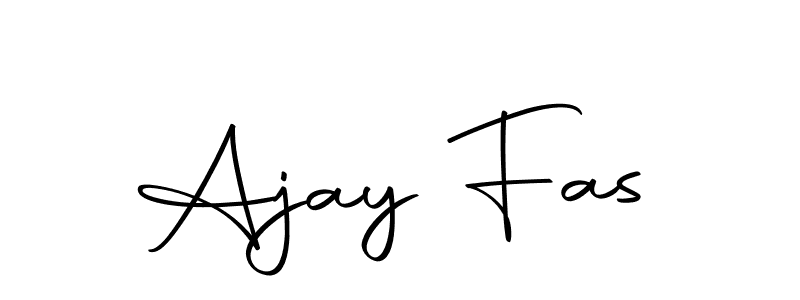 Make a short Ajay Fas signature style. Manage your documents anywhere anytime using Autography-DOLnW. Create and add eSignatures, submit forms, share and send files easily. Ajay Fas signature style 10 images and pictures png
