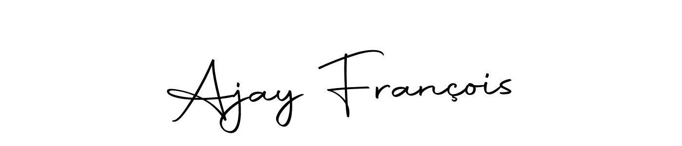 Similarly Autography-DOLnW is the best handwritten signature design. Signature creator online .You can use it as an online autograph creator for name Ajay François. Ajay François signature style 10 images and pictures png