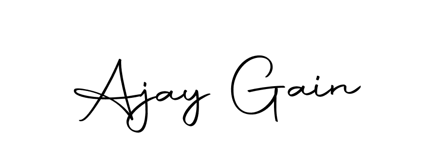 This is the best signature style for the Ajay Gain name. Also you like these signature font (Autography-DOLnW). Mix name signature. Ajay Gain signature style 10 images and pictures png