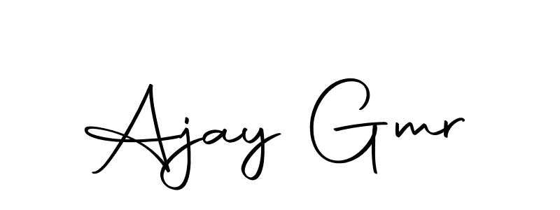 Make a beautiful signature design for name Ajay Gmr. With this signature (Autography-DOLnW) style, you can create a handwritten signature for free. Ajay Gmr signature style 10 images and pictures png