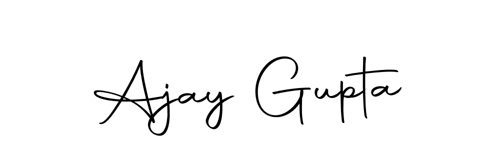 How to make Ajay Gupta signature? Autography-DOLnW is a professional autograph style. Create handwritten signature for Ajay Gupta name. Ajay Gupta signature style 10 images and pictures png