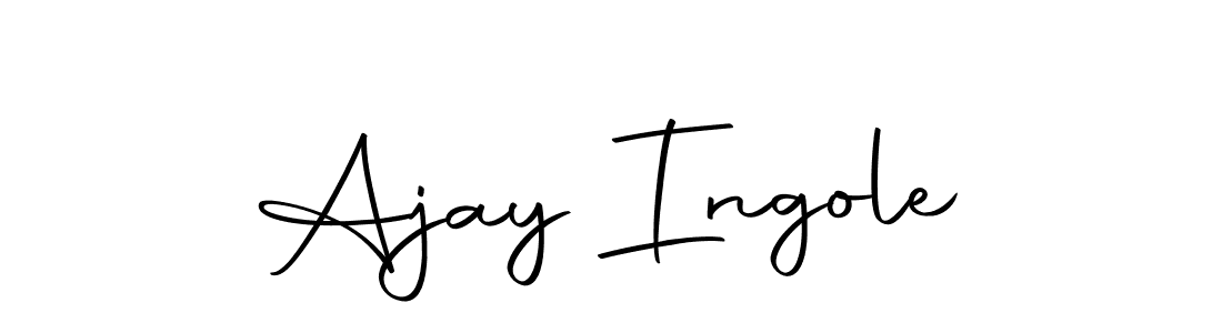 You can use this online signature creator to create a handwritten signature for the name Ajay Ingole. This is the best online autograph maker. Ajay Ingole signature style 10 images and pictures png