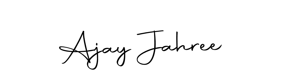 How to make Ajay Jahree signature? Autography-DOLnW is a professional autograph style. Create handwritten signature for Ajay Jahree name. Ajay Jahree signature style 10 images and pictures png