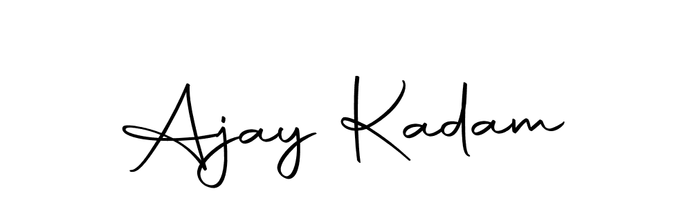 Make a beautiful signature design for name Ajay Kadam. Use this online signature maker to create a handwritten signature for free. Ajay Kadam signature style 10 images and pictures png