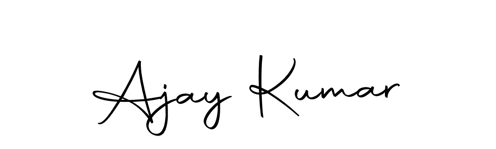 Also we have Ajay Kumar name is the best signature style. Create professional handwritten signature collection using Autography-DOLnW autograph style. Ajay Kumar signature style 10 images and pictures png