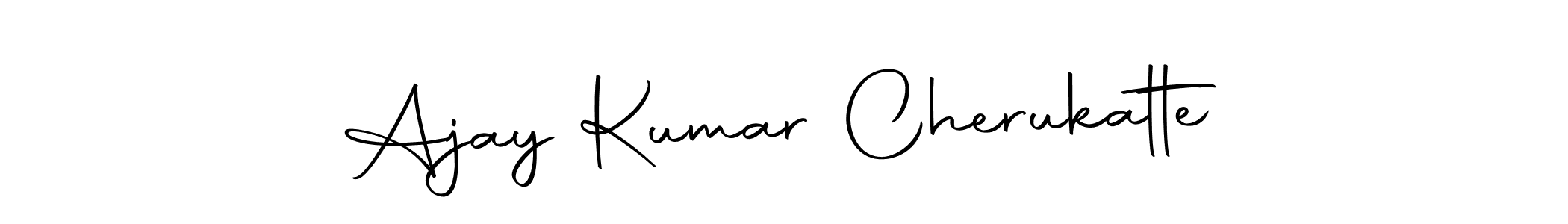 Ajay Kumar Cherukatte stylish signature style. Best Handwritten Sign (Autography-DOLnW) for my name. Handwritten Signature Collection Ideas for my name Ajay Kumar Cherukatte. Ajay Kumar Cherukatte signature style 10 images and pictures png