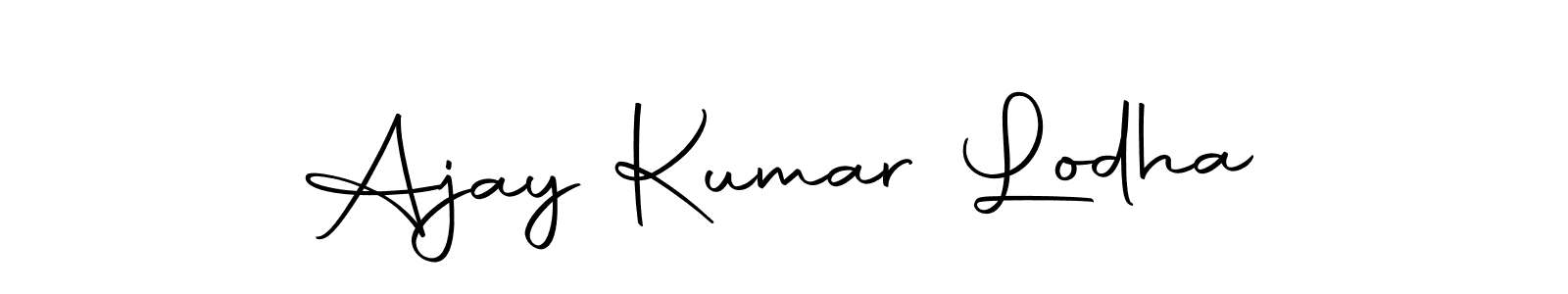 You should practise on your own different ways (Autography-DOLnW) to write your name (Ajay Kumar Lodha) in signature. don't let someone else do it for you. Ajay Kumar Lodha signature style 10 images and pictures png