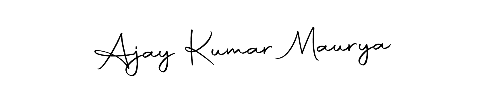 if you are searching for the best signature style for your name Ajay Kumar Maurya. so please give up your signature search. here we have designed multiple signature styles  using Autography-DOLnW. Ajay Kumar Maurya signature style 10 images and pictures png