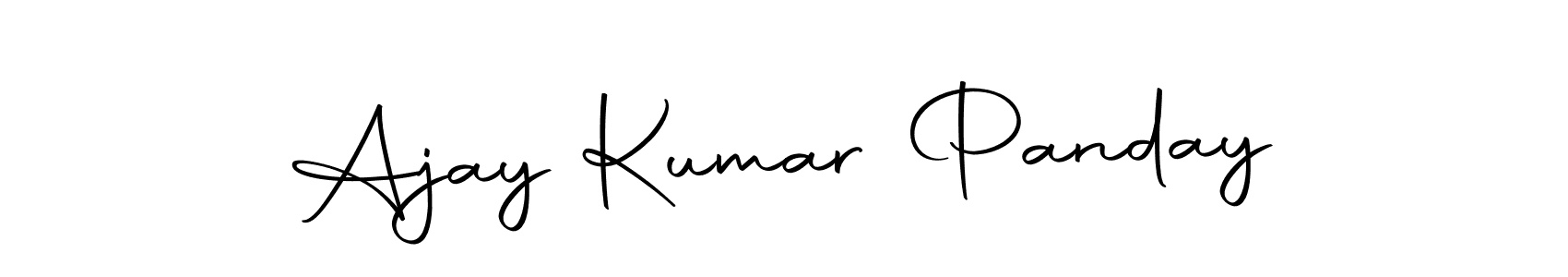 It looks lik you need a new signature style for name Ajay Kumar Panday. Design unique handwritten (Autography-DOLnW) signature with our free signature maker in just a few clicks. Ajay Kumar Panday signature style 10 images and pictures png