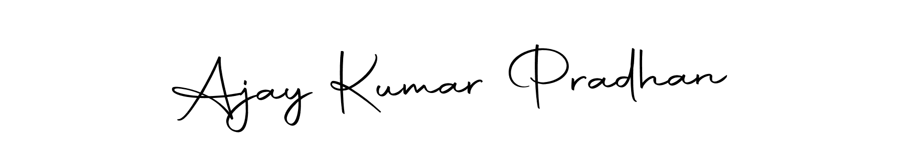 Use a signature maker to create a handwritten signature online. With this signature software, you can design (Autography-DOLnW) your own signature for name Ajay Kumar Pradhan. Ajay Kumar Pradhan signature style 10 images and pictures png