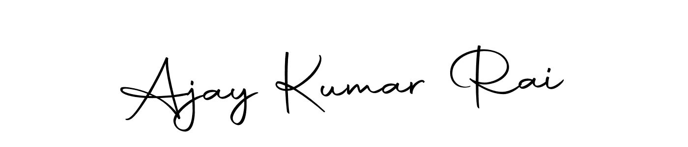 It looks lik you need a new signature style for name Ajay Kumar Rai. Design unique handwritten (Autography-DOLnW) signature with our free signature maker in just a few clicks. Ajay Kumar Rai signature style 10 images and pictures png