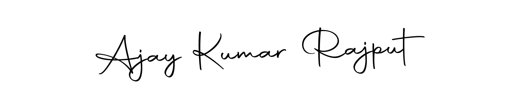 Design your own signature with our free online signature maker. With this signature software, you can create a handwritten (Autography-DOLnW) signature for name Ajay Kumar Rajput. Ajay Kumar Rajput signature style 10 images and pictures png