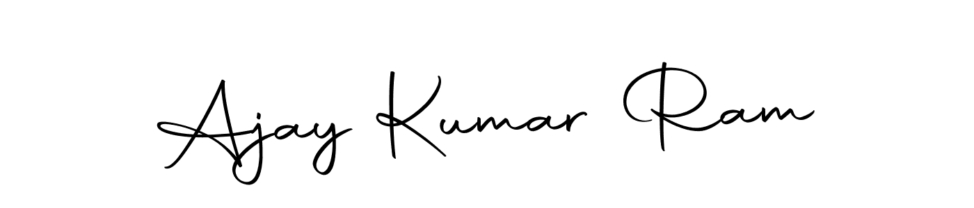You should practise on your own different ways (Autography-DOLnW) to write your name (Ajay Kumar Ram) in signature. don't let someone else do it for you. Ajay Kumar Ram signature style 10 images and pictures png
