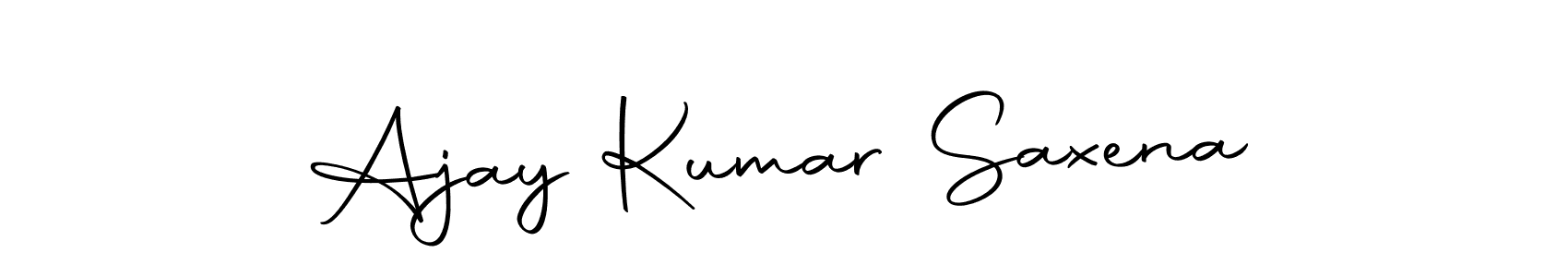 Also we have Ajay Kumar Saxena name is the best signature style. Create professional handwritten signature collection using Autography-DOLnW autograph style. Ajay Kumar Saxena signature style 10 images and pictures png