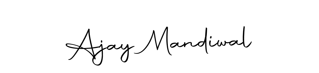 Also we have Ajay Mandiwal name is the best signature style. Create professional handwritten signature collection using Autography-DOLnW autograph style. Ajay Mandiwal signature style 10 images and pictures png