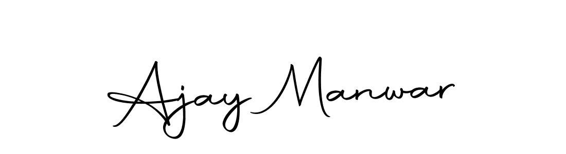 You should practise on your own different ways (Autography-DOLnW) to write your name (Ajay Manwar) in signature. don't let someone else do it for you. Ajay Manwar signature style 10 images and pictures png