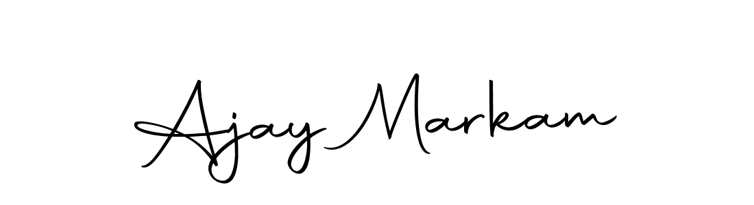 Make a beautiful signature design for name Ajay Markam. With this signature (Autography-DOLnW) style, you can create a handwritten signature for free. Ajay Markam signature style 10 images and pictures png