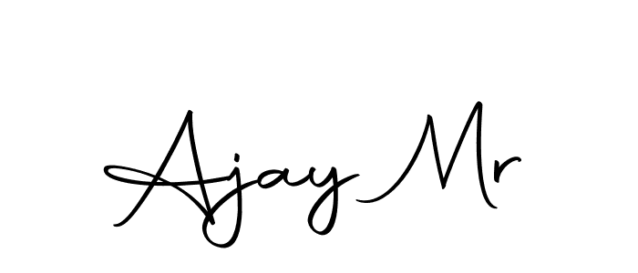 The best way (Autography-DOLnW) to make a short signature is to pick only two or three words in your name. The name Ajay Mr include a total of six letters. For converting this name. Ajay Mr signature style 10 images and pictures png