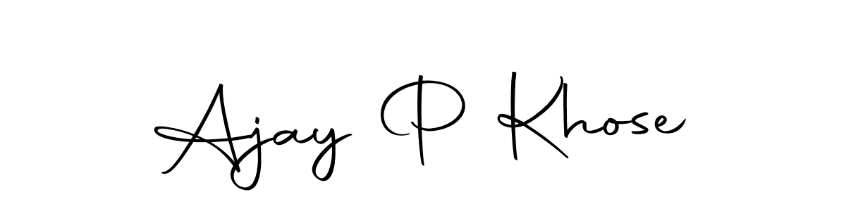 Check out images of Autograph of Ajay P Khose name. Actor Ajay P Khose Signature Style. Autography-DOLnW is a professional sign style online. Ajay P Khose signature style 10 images and pictures png