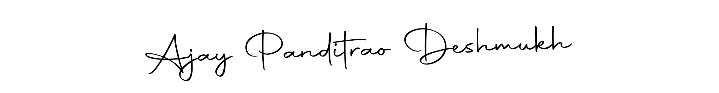 This is the best signature style for the Ajay Panditrao Deshmukh name. Also you like these signature font (Autography-DOLnW). Mix name signature. Ajay Panditrao Deshmukh signature style 10 images and pictures png