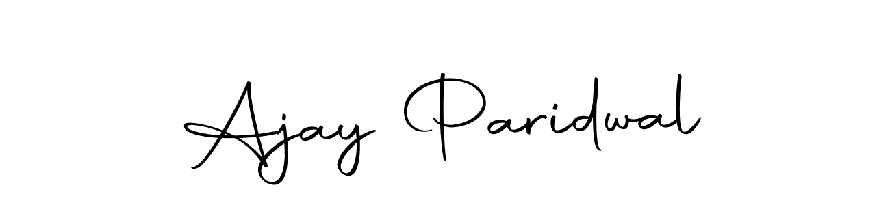 Also we have Ajay Paridwal name is the best signature style. Create professional handwritten signature collection using Autography-DOLnW autograph style. Ajay Paridwal signature style 10 images and pictures png