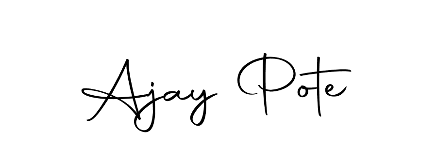 Similarly Autography-DOLnW is the best handwritten signature design. Signature creator online .You can use it as an online autograph creator for name Ajay Pote. Ajay Pote signature style 10 images and pictures png