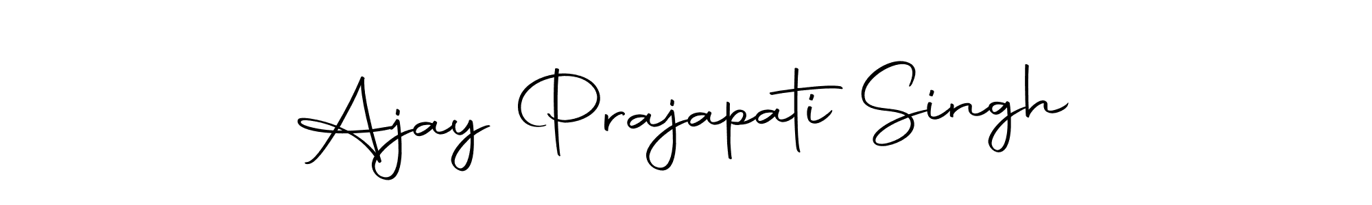 Design your own signature with our free online signature maker. With this signature software, you can create a handwritten (Autography-DOLnW) signature for name Ajay Prajapati Singh. Ajay Prajapati Singh signature style 10 images and pictures png